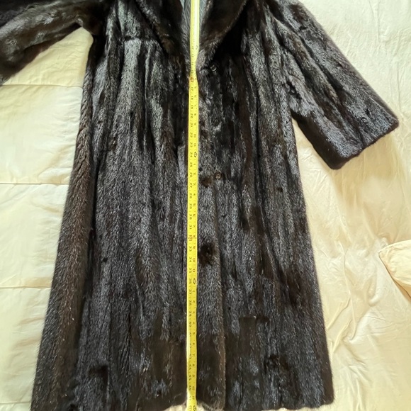 Women’s Vintage long mink coat - Picture 13 of 14